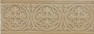 Бордюр Adex Studio ADST4003 RELIEVE PALM BEACH SILVER SANDS 7.5x19.8