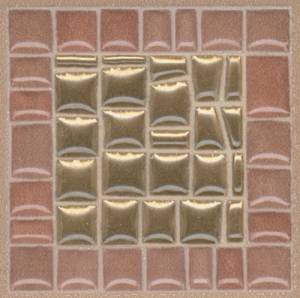 Вставка Kerama Marazzi Виченца AD/B312/5246 золото 4,9х4,9