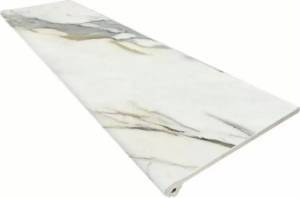 Ступень Ape Ceramica Calacatta Borghini A036805 Peldano Fior. C1 33x120