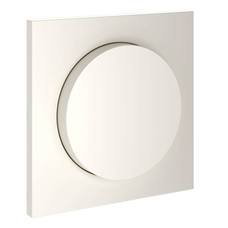 Лицевая панель для светорегулятора поворотно-нажимного Voltum S70 VLS002013 хлопок