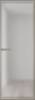 Межкомнатная дверь Profil Doors 1 AGN цвет профиля Никель матовый, стекло безопасное 4 мм иней 800x2000