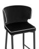 Стул полубарный Stool Group Матео MC110C HLR-66/HLR-13 edge DUAL черный фото 2