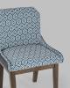 Набор из 2 стульев Stool Group Nymeria LW1810 G801-25 + PU NAVY BLUE X2 синий фото 7