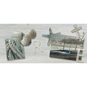 Декор Cersanit Breeze BZ2G142DT Многоцветный 20x44