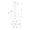 Подвесная люстра Eurosvet Olaria 101012/6 латунь Smart фото 6