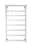 Полотенцесушитель электрический Secado Корсико 4603759400433 1 КСП 120x50, R, хром