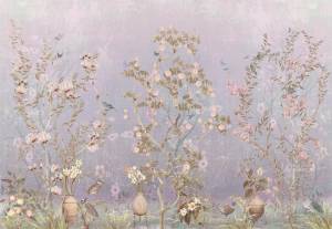 3D Фотообои Artegrafico «Изысканный сад» ED-019 акварель