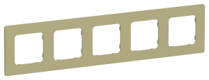 Рамка 5-постовая IEK Flite FI-M52-32-20-K26 оливковый