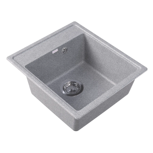 Мойка кухонная Dr.gans Оливия 420 25.150.B0420.408 серый, 42x48