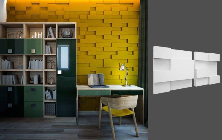 Гипсовая панель Deco Line Modern M-109 B 40x3x40