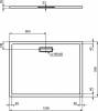 Поддон для душа Ideal Standard Ultra Flat New 120x90 прямоугольный с сифоном фото 5