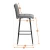 Стул барный Tetchair Medeo 24913 бежевый фото 17