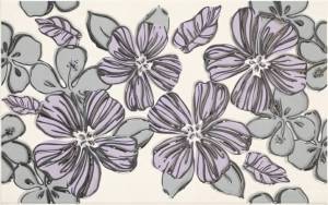 Декор Paradyz Vivian Kwiat Viola 25x40