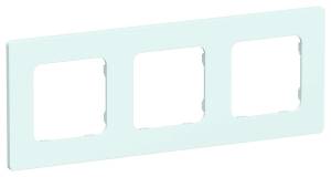 Рамка 3-постовая IEK Flite FI-M32-32-20-K94 холодный лед