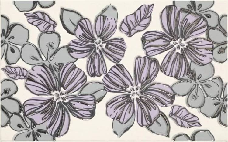 Декор Paradyz Vivian Kwiat Viola 25x40