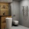 Полотенцесушитель водяной Aringa Бро AR03030CH 50x80, хром фото 3