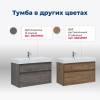 Тумба с раковиной Aquanet Nova Lite 100 291826 Белый глянец фото 6