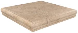 Ступень Kerama Marazzi Фаральони SG158300R/GR/AN угловая песочный 34x34