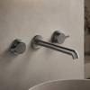 Смеситель для раковины Wasserkraft Rhein (Рейн) 9945GR графит фото 2