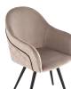Стул Stool Group Новел AV 334-H61/74-K14PM-08 велюр серо-коричневый фото 7