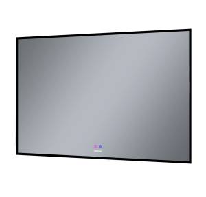 Зеркало Grossman Pragma-норма Black 18100802 1000x800x45 мм, LED с сенсорным выключателем и подогревом
