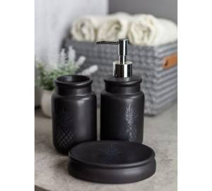 Набор аксессуаров для ванны Bath Plus Frutta W-CE2063AA-SET3 черный