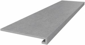 Ступень Kerama Marazzi Фондамента DL500800R/GCF Клееная Серый Светлый 33x119.5