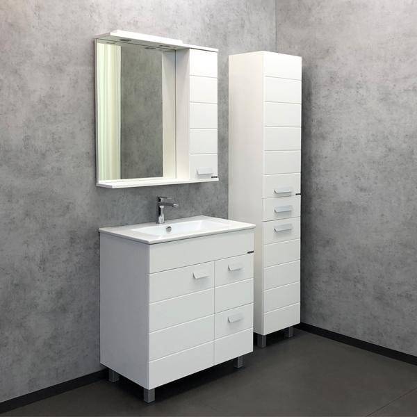 Мебель для ванной Comforty Модена М 75 белый матовый