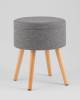 Пуф Stool Group Store Woody HS-WL14 V18 серая, рогожка, с ящиком фото 2