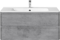 Тумба для комплекта Vincea Vico 100, подвесная, бетон