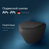 Унитаз подвесной AM.PM Spirit V2.0 FlashClean с микролифтом, черный матовый фото 14