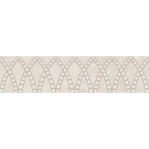 Бордюр Kerama Marazzi Литос KMB3STA021BR Бежевый Светлый Матовый Обрезной 7.2x30