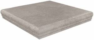 Ступень Kerama Marazzi Про Стоун DD900400R\GR\AN угловая серый 30x30