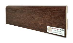 Плинтус Teckwood Цветной Дуб Бронза 2000x75x16