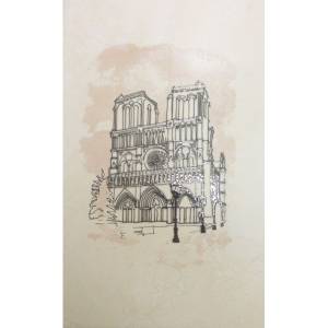 Декор Belleza Лидия Париж 2 Нотер-Дам 25x40