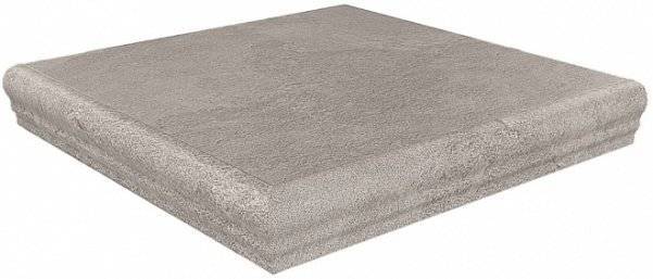 Ступень Kerama Marazzi Про Стоун DD900400R\GR\AN угловая серый 30x30