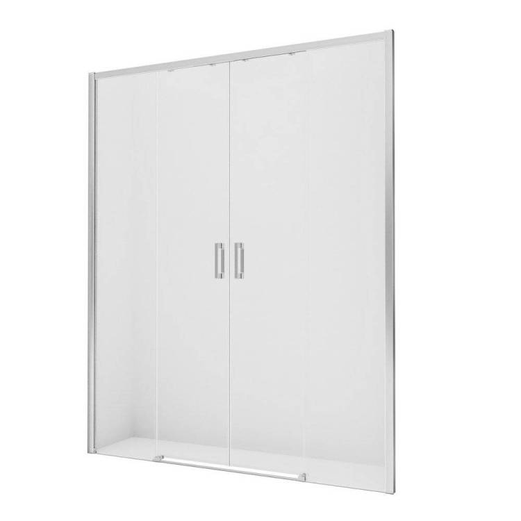 Дверь в нишу NEW TRENDY PRIME 170x200 D-0337A (хром)