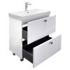 Тумба с раковиной Comforty Истра-80Н 00-00022363CF ясень белёный фото 4