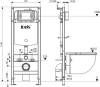 Система инсталляции для унитазов IDDIS Optima Home OPH0000i32K с кнопкой смыва, белая фото 4