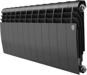 Радиатор биметаллический Royal Thermo BiLiner 350 noir sable, 12 секций