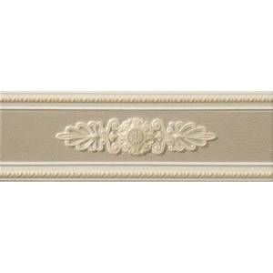 Бордюр Vallelunga Lirica Tortora Listello Decorato 10x30