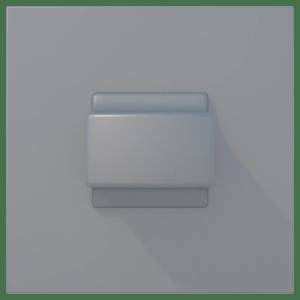 Завертка Profil Doors WC на розетке RO80 серая ночь (комплект из 2 шт)