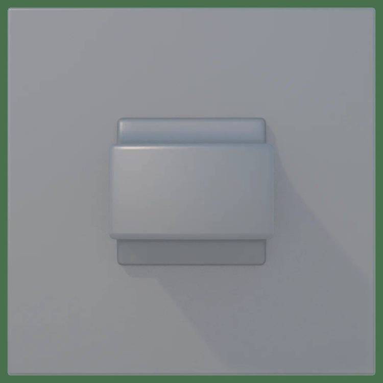 Завертка Profil Doors WC на розетке RO80 серая ночь (комплект из 2 шт)