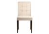 Стул деревянный Woodville Madina 11029 dark walnut / fabric cream фото 3