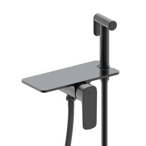 Гигиенический душ Iddis Axes AXEBLSHi08 со смесителем, черный