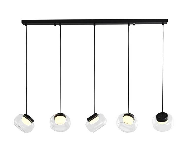 Большая подвесная светодиодная люстра Kink Light Дайни 07724-5L,19