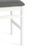 Стул Tetchair Crossman 20020 white, ткань тёмно-серая (150) разобранный 100x41x40 фото 10