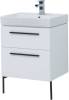 Мебель для ванной Aquanet Nova 60 2 ящика, белый глянец фото 7