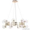 Подвесная люстра Crystal Lux LUXURY SP16 GOLD