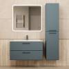 Тумба с раковиной Uperwood Foster New KFosterNEW90g подвесная, серый графит, 90 см фото 3